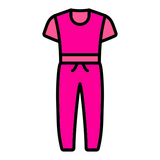 Jumpsuit Generic color lineal-color icon