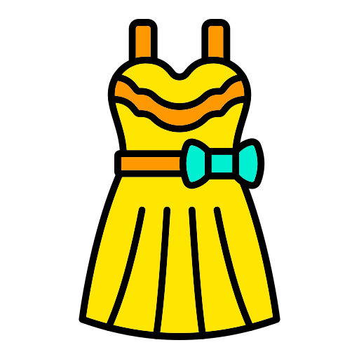 웨딩 드레스 Generic color lineal-color icon