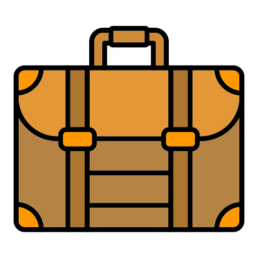 Briefcase Generic color lineal-color icon