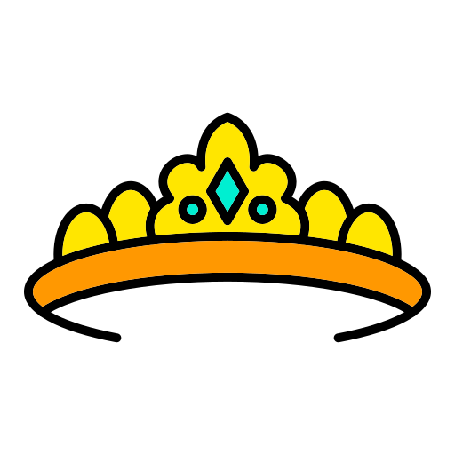 王冠 Generic color lineal-color icon