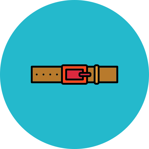 cinturón Generic color lineal-color icono