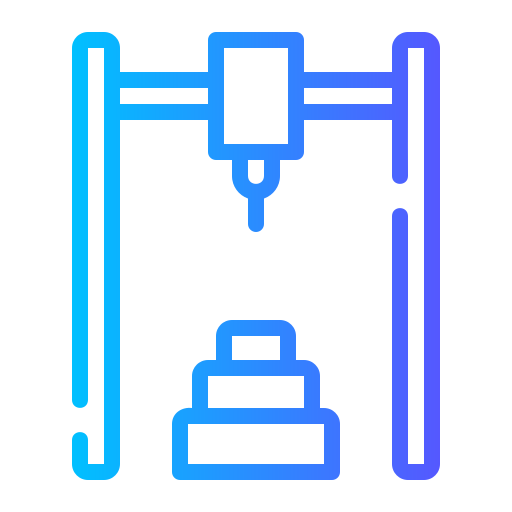 robô industrial Generic gradient outline Ícone