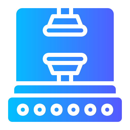 Machine press Generic gradient fill icon