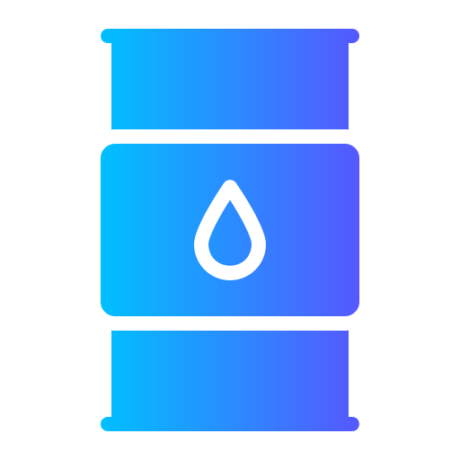 barril de petroleo Generic gradient fill icono