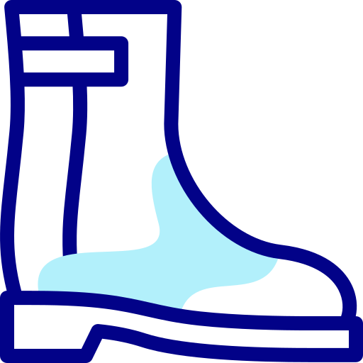 ブーツ Detailed Mixed Lineal color icon