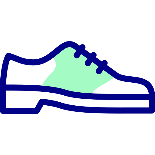 Shoes Detailed Mixed Lineal color icon