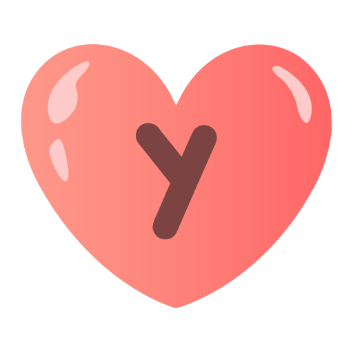 Letter y Generic gradient fill icon