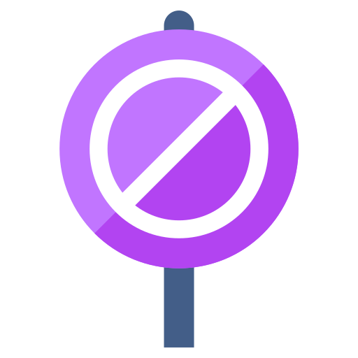verbot Generic color fill icon