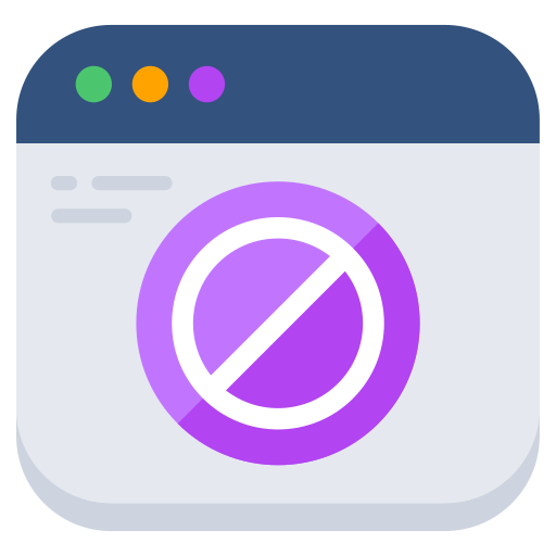 Banned Generic color fill icon
