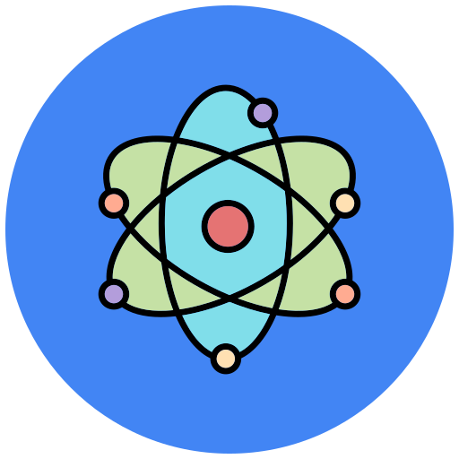 energia atomowa Generic color lineal-color ikona