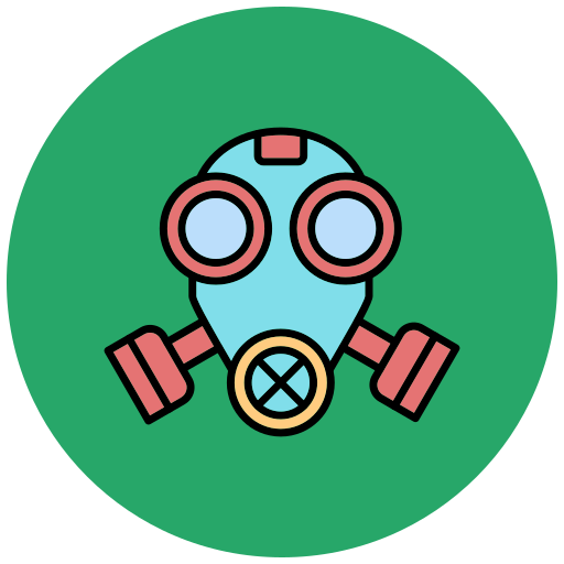 máscara de gas Generic color lineal-color icono