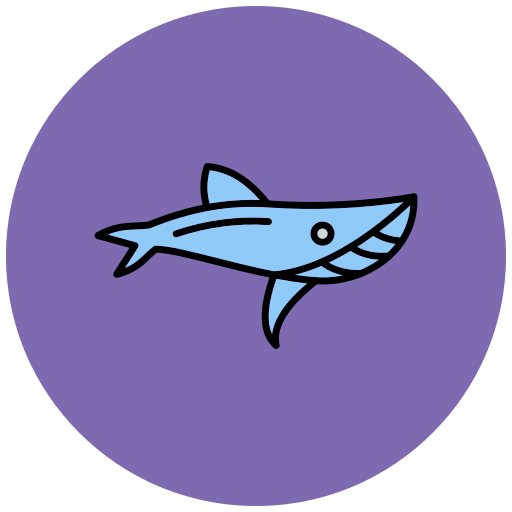 baleine Generic color lineal-color Icône
