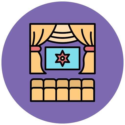 Theater Generic color lineal-color icon