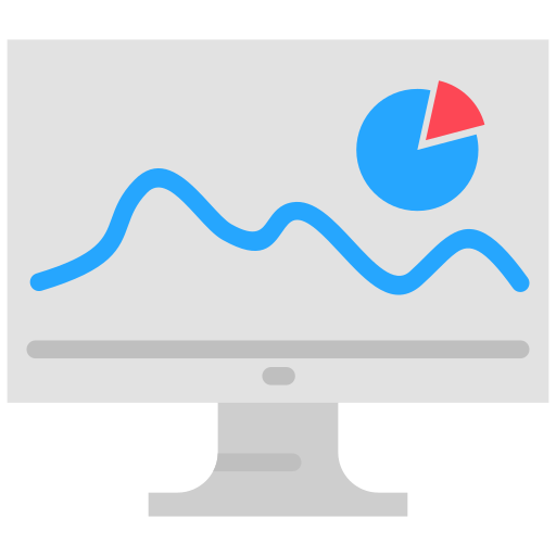 data analytics Generic color fill иконка