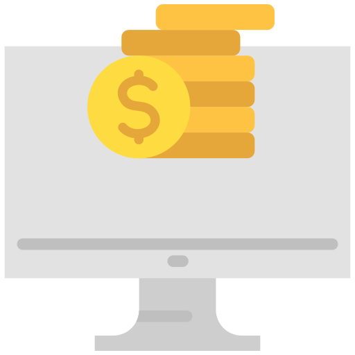 Online Money Generic color fill icon