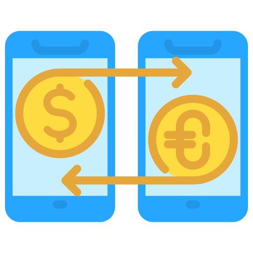 Online transfer Generic color fill icon