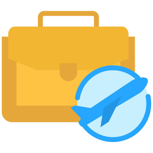 Business travel Generic color fill icon