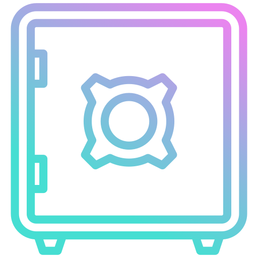 caja de deposito Generic gradient outline icono