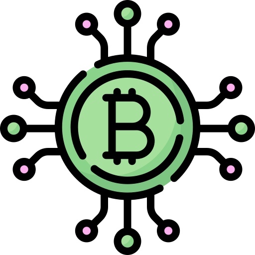 Cryptocurrency Special Lineal color icono