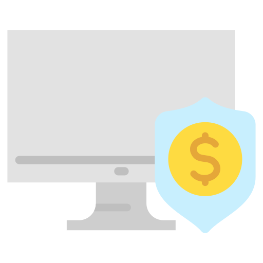 Online banking Generic color fill icon