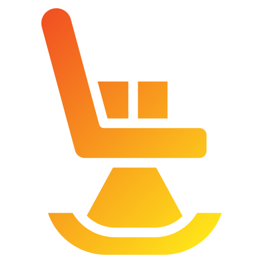 Rocking chair Generic gradient fill icon