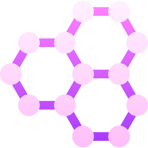 Nanotechnology Basic Gradient Gradient icon