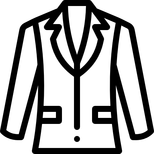 ジャケット Detailed Rounded Lineal icon