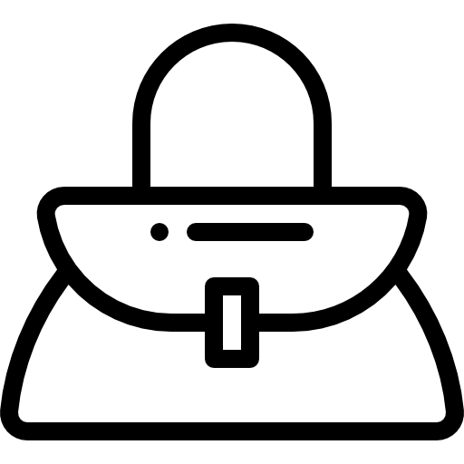 Сумочка Detailed Rounded Lineal иконка