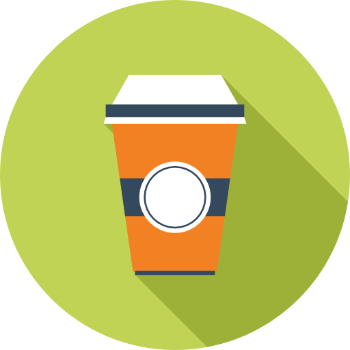 Coffee cup Maxim Basinski Premium Circular icon