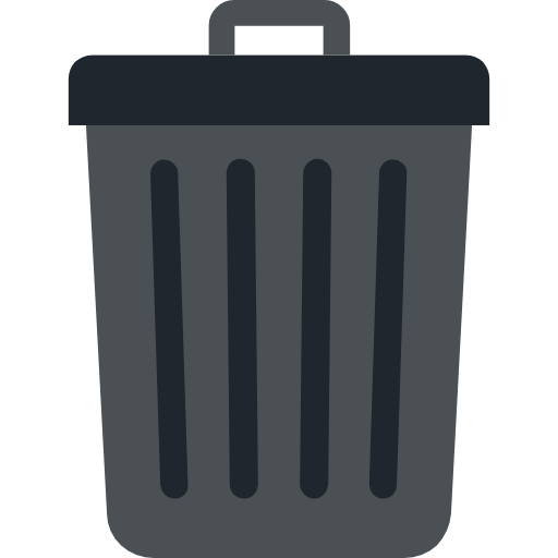 Trash bin Maxim Basinski Premium Flat icon