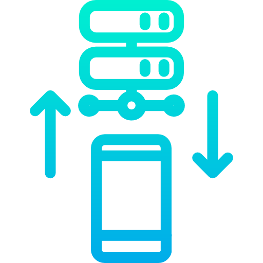 smartphone Kiranshastry Gradient icona