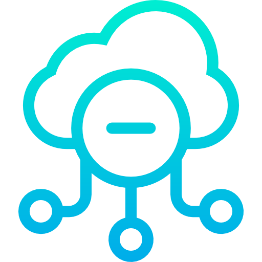 cloud computing Kiranshastry Gradient icona