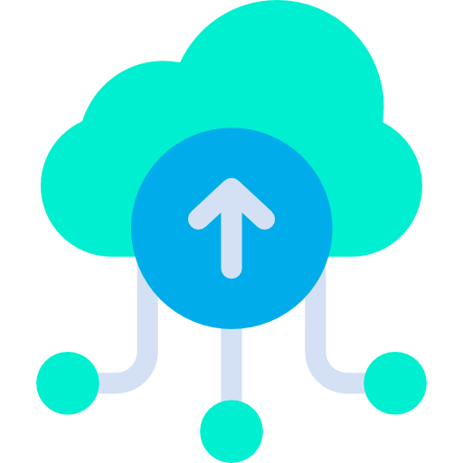 computación en la nube Kiranshastry Flat icono