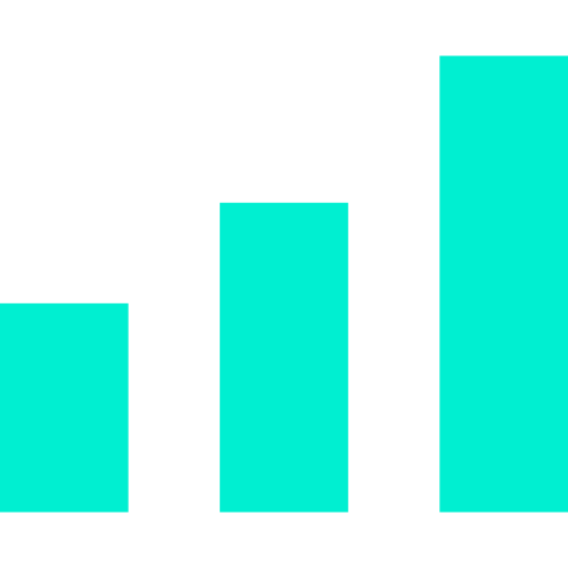 gráfico de barras Kiranshastry Flat Ícone