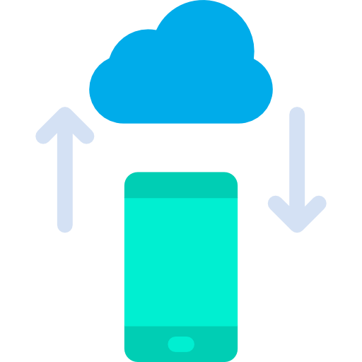 cloud computing Kiranshastry Flat icoon