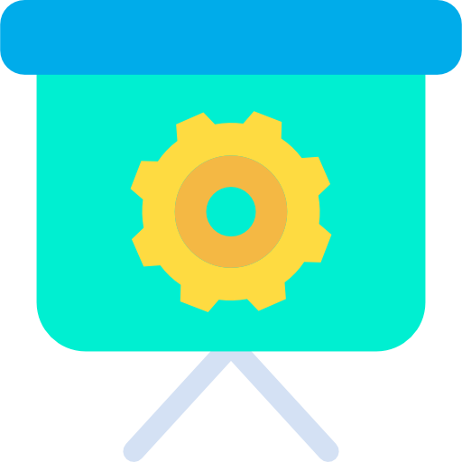 Presentation Kiranshastry Flat icon