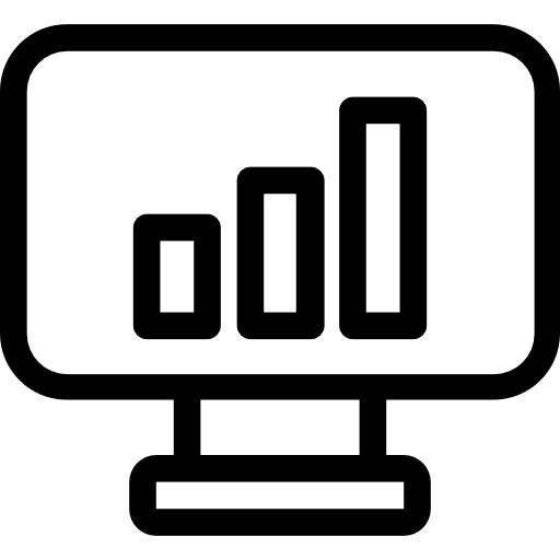 komputer Kiranshastry Lineal ikona