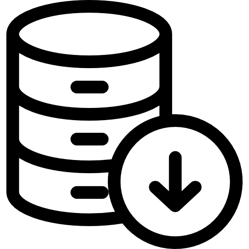 Database Kiranshastry Lineal icon