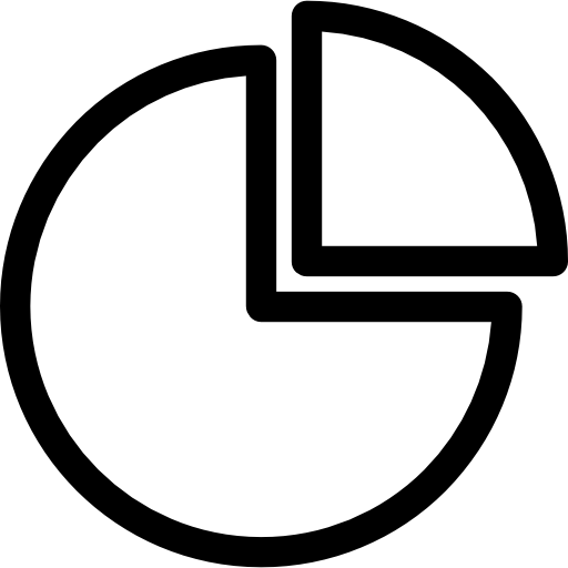 円グラフ Kiranshastry Lineal icon