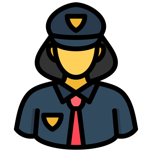poliziotti Generic color lineal-color icona