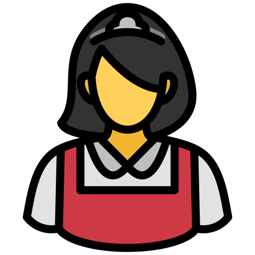 housekeeper Generic color lineal-color icon
