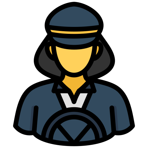タクシードライバー Generic color lineal-color icon
