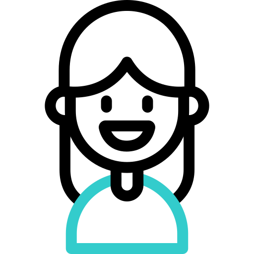 ハッピー Basic Accent Outline icon