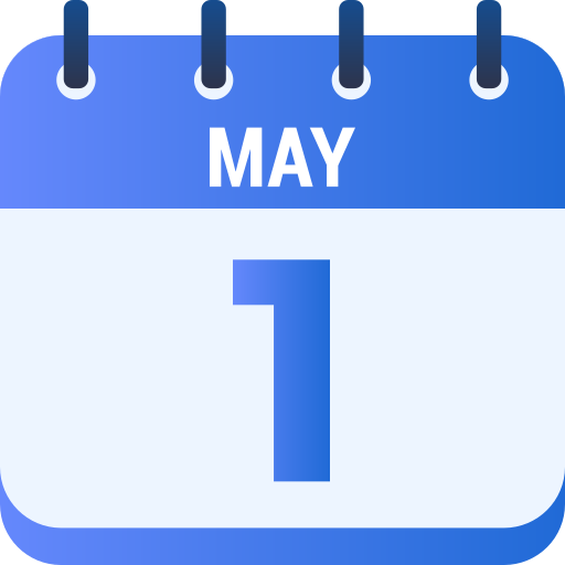 May day Generic gradient fill icon