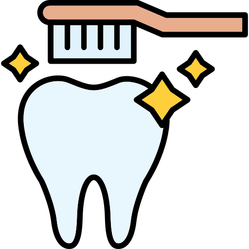 Toothbrush Generic color lineal-color icon