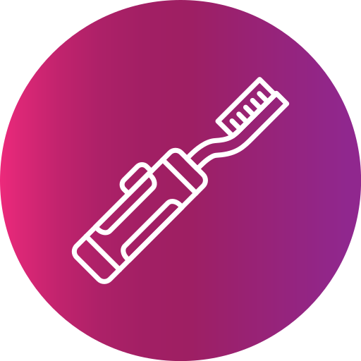 Electric toothbrush Generic gradient fill icon
