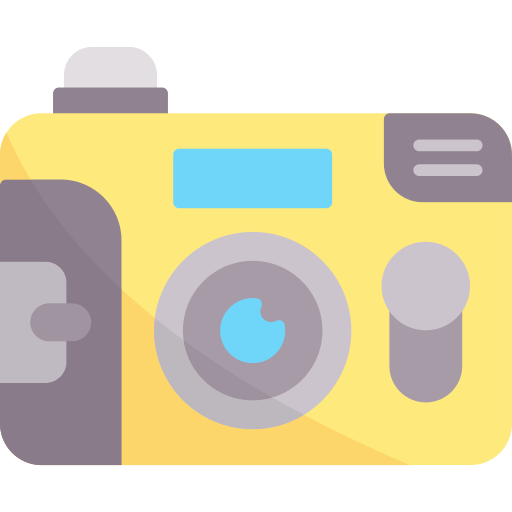 使い捨てカメラ Generic color fill icon
