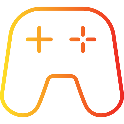 テレビゲーム Generic gradient outline icon