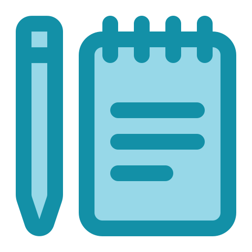 Notepad Generic color lineal-color icon