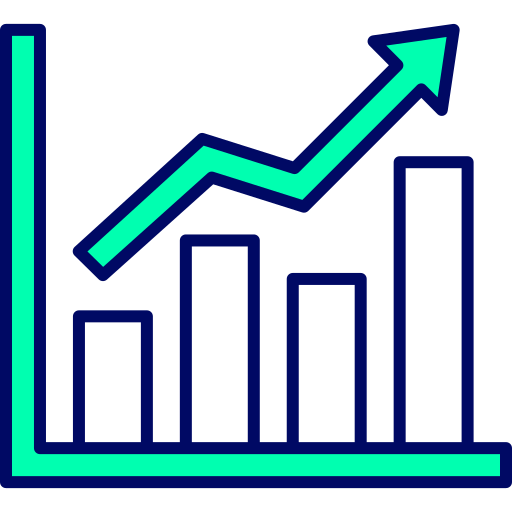 statistiche Generic color lineal-color icona